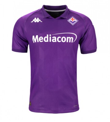 Lacne Muži Futbalové dres Fiorentina 2024-25 Krátky Rukáv - Domáci